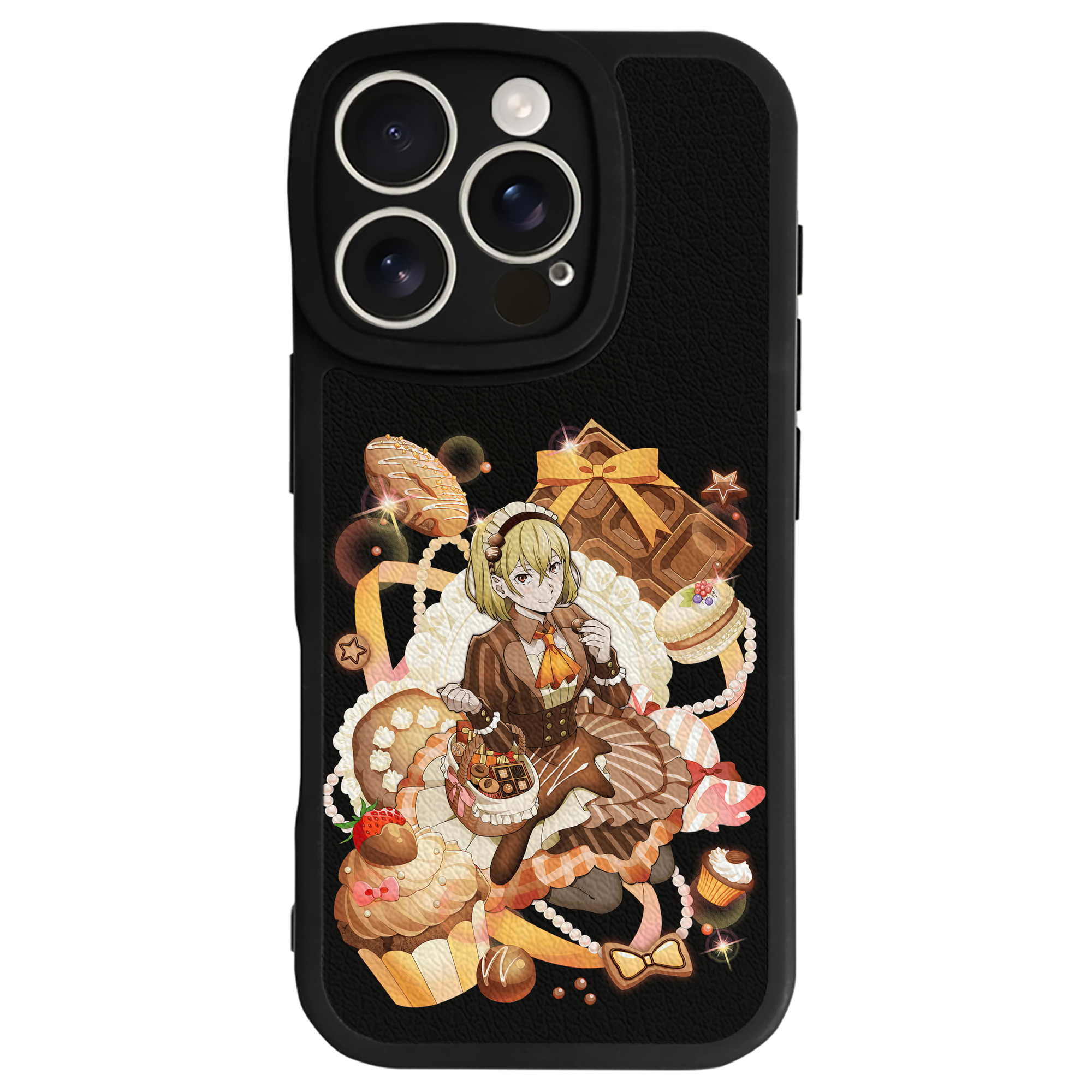 （画像用） 文豪ストレイドッグス Bungo Stray Dogs 【iPhone 16シリーズ対応】シリコンスマホケース（レザー調） 材質：シリコン